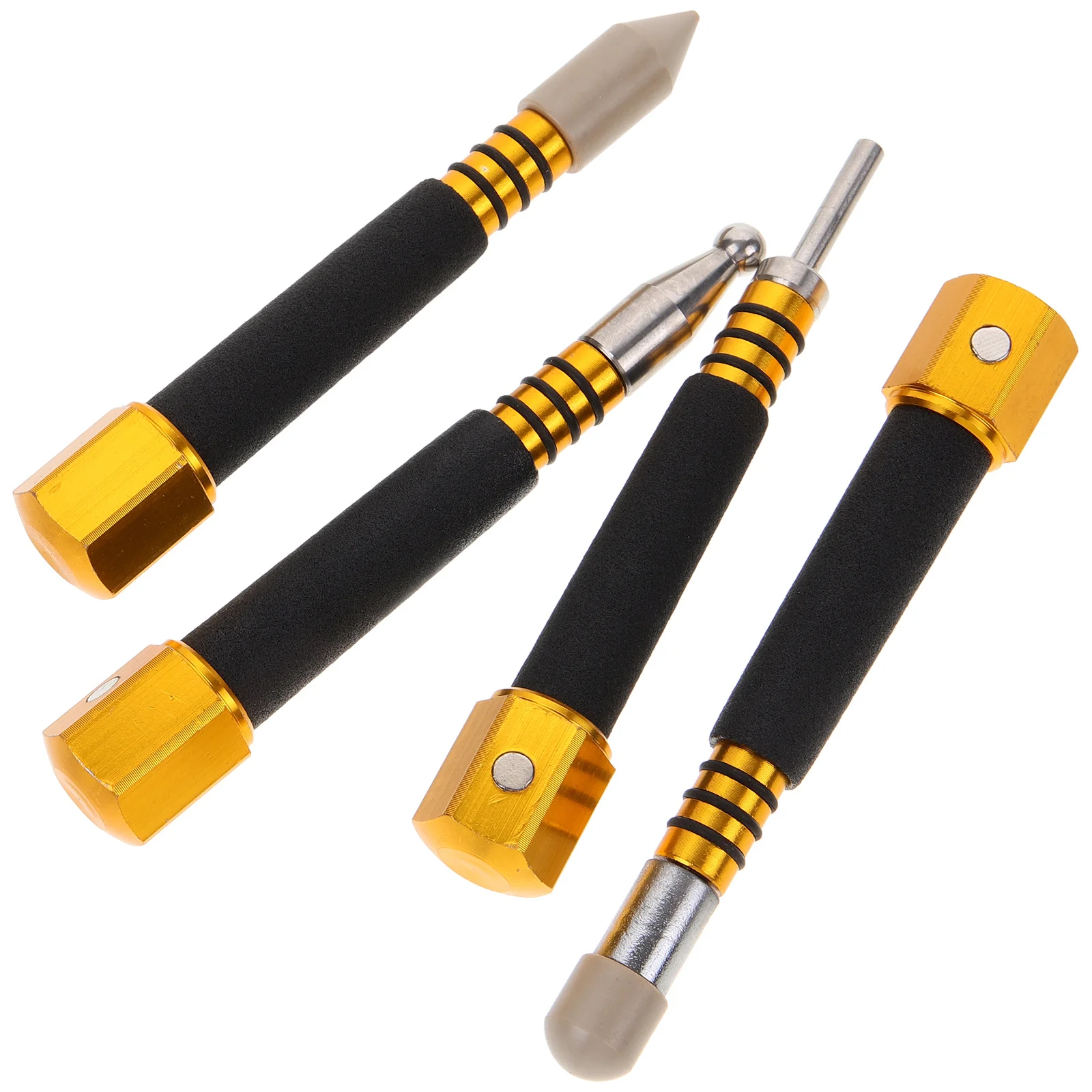 

4Pcs Dent Remover Pen Set Tap Down Dent Removal Kit Paintless Repair Tool Efficient Automotive Tool Tap Down Pen