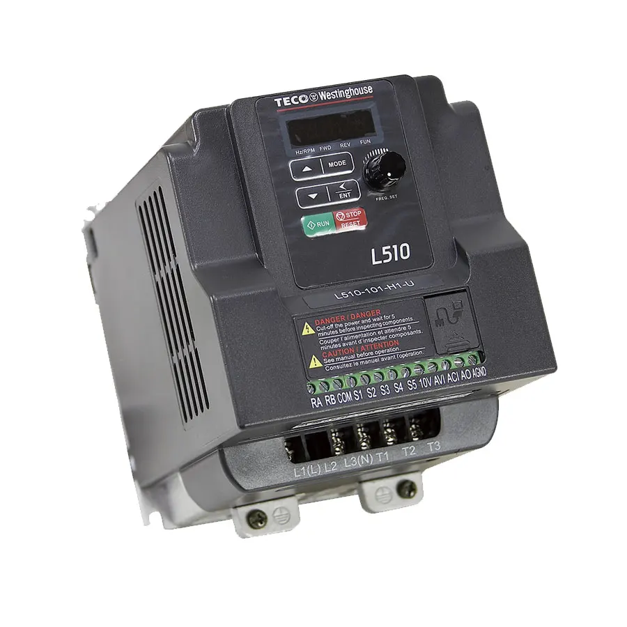 TECO AC drive control 380V 460V three phase frequency converter VFD Inverter A510-2008-H3