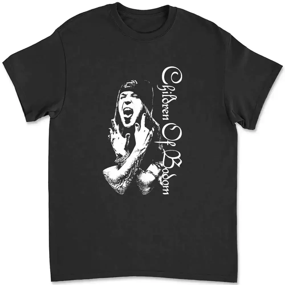 Alexi Laiho Tribute Children Of Bodom Vintage,Guitarist Rip T-shirt TWBJ