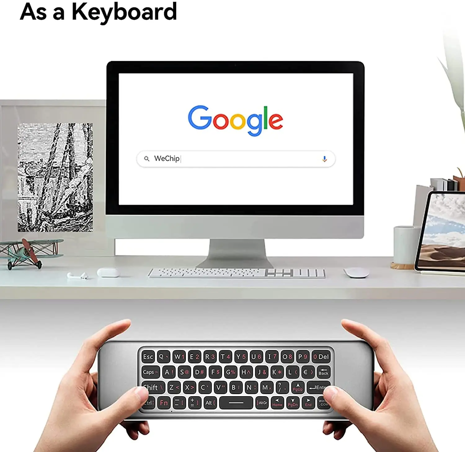 لوحة المفاتيح اللاسلكية الهواء وحدة التحكم عن بعد في الماوس ل تي في بوكس أندرويد التلفزيون الذكية الأشعة تحت الحمراء عن بعد التعلم التحكم عن ...