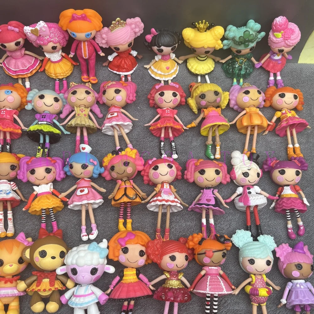 Оригинальный можно выбрать 8 см Lalaloopsy Little Sister, мульти-стильные куклы из ПВХ, праздничный подарок, игрушка-иллекция для девочек