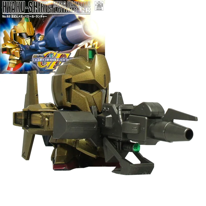 

Оригинальная оригинальная SD BB GG 62 Строительная фигурка Hyaku Shiki Gundam Gunpla, сборная модель, экшн-фигурка аниме, Подарочная игрушка, Новинка для детей