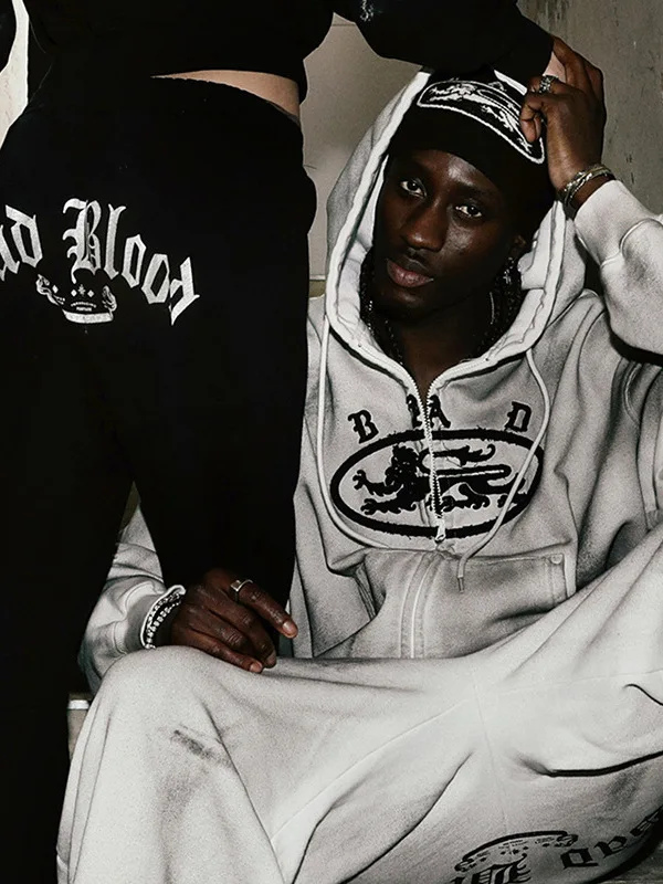 레트로 아메리칸 워시드 타이다이 후디 여성 캐주얼 스포츠 스파이시 숏 코트 트렌디 스트리트 스타일 루즈핏 긴팔 지퍼