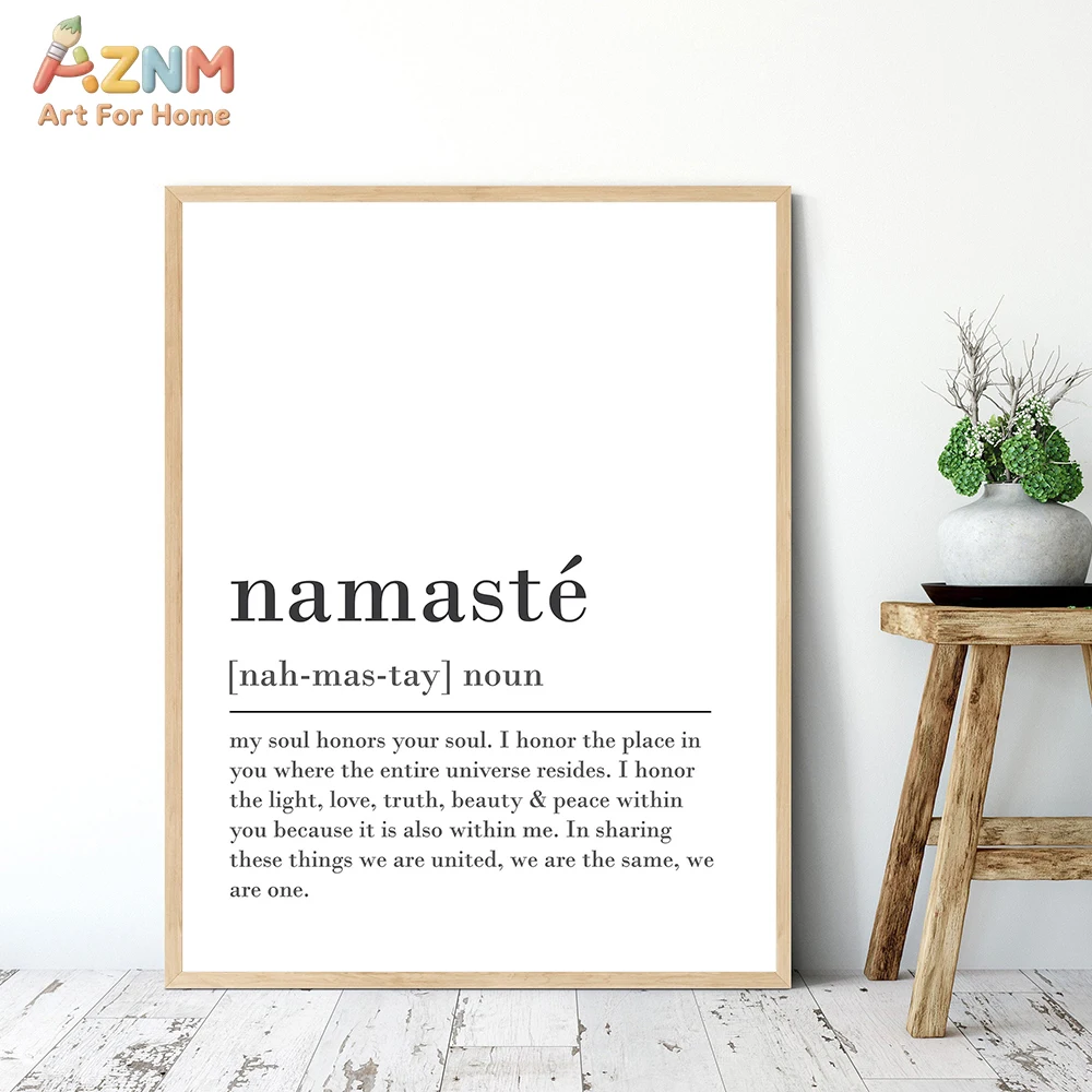 AZNM Minimalist Buddha Line Art Canvas Wall Art, Black and White Spiritual Print, Frameless Zen Buddha Profile Canvas Painting f