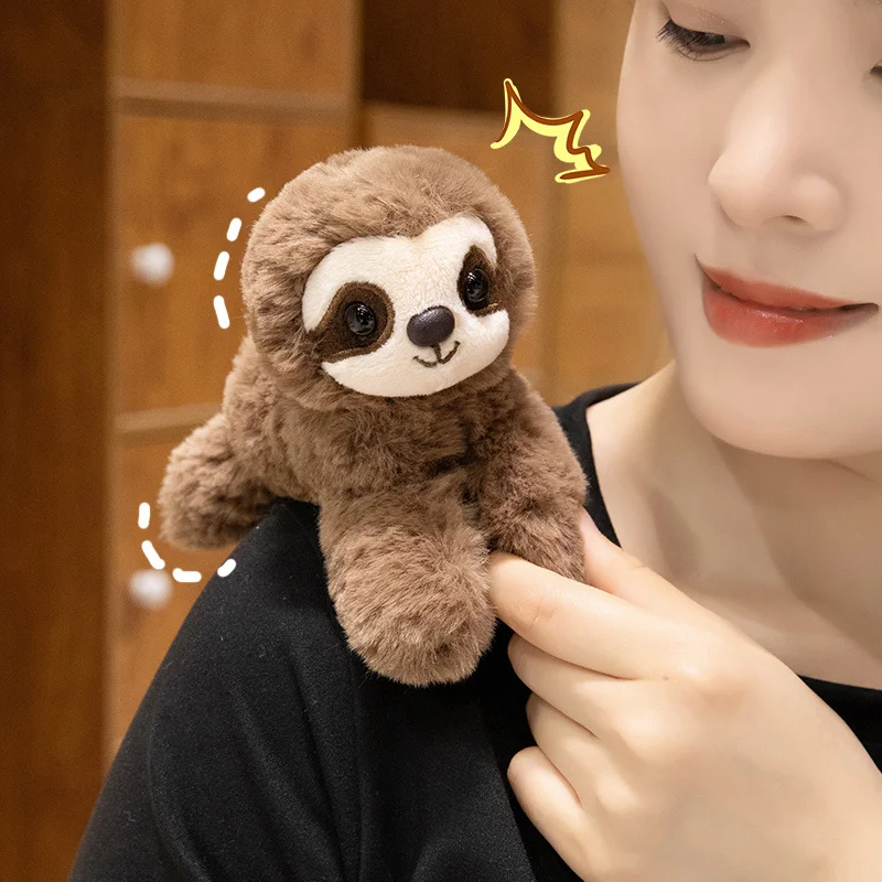 Cute Eye-catching Animal Doll With Magnets Can Stand On Your Shoulder Zoo Series Shoulder Magnetic Doll Boy Girl Birthday Gift