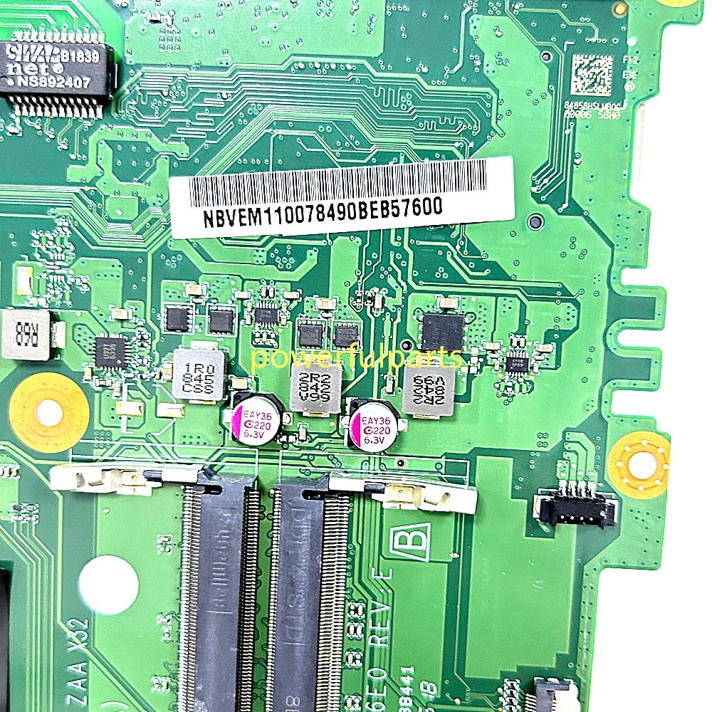 Imagem -03 - Placa-mãe para Acer E5575 E5774g F5-573 E5-575g Dazaamb16e0 Nbybm11007 I3-7130u Bom Trabalho