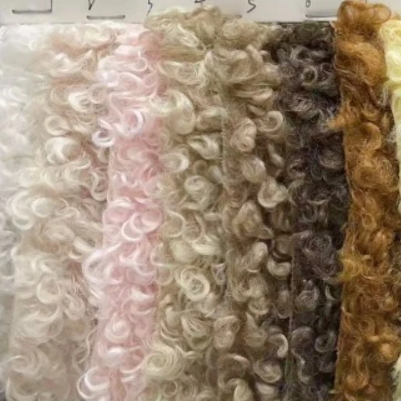 

1 Yard 1.5cm Thickness Artificial Large Sheepskin Velvet Fabric Autumn Winter for DIY Clothing Shoes Hats Toys Materials