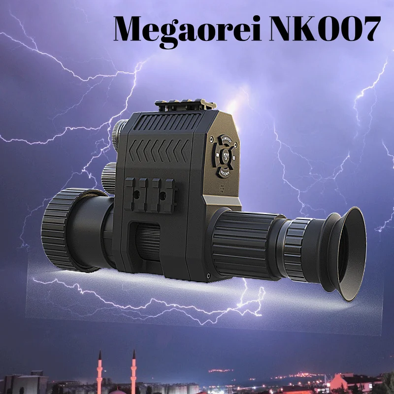 

NK007 Monocular Hunting Observation Scope - 5-20x Variable Magnification, IPX4 Waterproof, 850nm & 940nm IR, 1080P High-Def