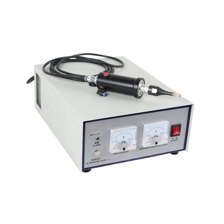 High-speed manual ultrasonic cloth cutting machine for textile fabric industry