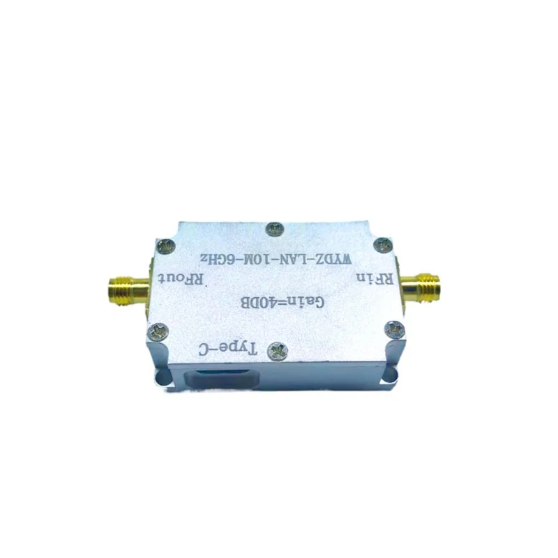 High Flatness Amplifier 10M-6GHz Gain40DB RF Signal Driving Or Receiving Front End Manufacturer