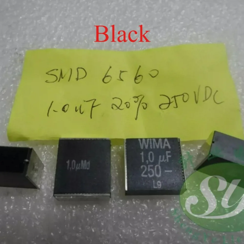 

SMD6560 1.0uF/250V 1u0F 1uF 105 Brand New Surface Mount Film Capacitor (Accuracy: 10% / 20%)