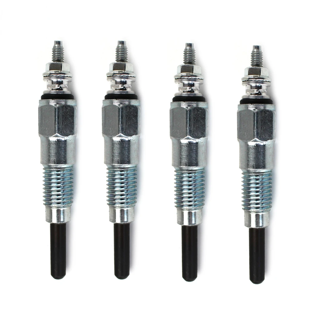 4pc 119717-77800 3TNE68 3TNA68 Glow Plug set for Yanmar 3TNA72 3TN75 3TNA75 3TNT5U 3TN66 COMBINE 3TNA72-UAC, 3TN75- TRACTORS