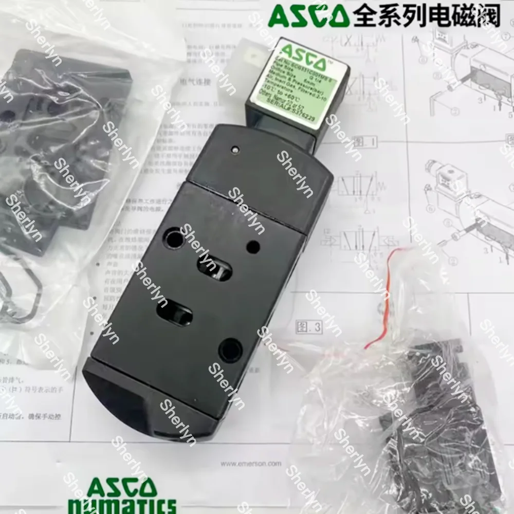 ASCO Solenoid Valve SCG531C017MS Caliber 1/4 Tube SCG531C018MS