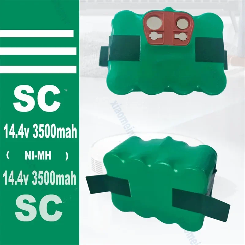 SC14.4V 3500mAh Battery Suitable for Robots with Positive and Negative Contact Surfaces