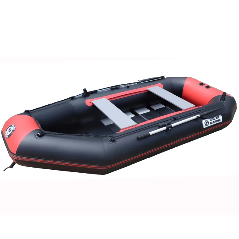 High quality PVC canoe 330cm 5 person Rowing Boats Inflatable Fishing Kayak with accessories