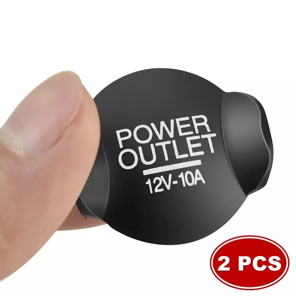 2Pcs Cigarette Outlet Cover Power 12V 21mm Socket Lighter Cap for Ford /Focus /Fiesta /Mondeo 100% High Quality Drop Shipping