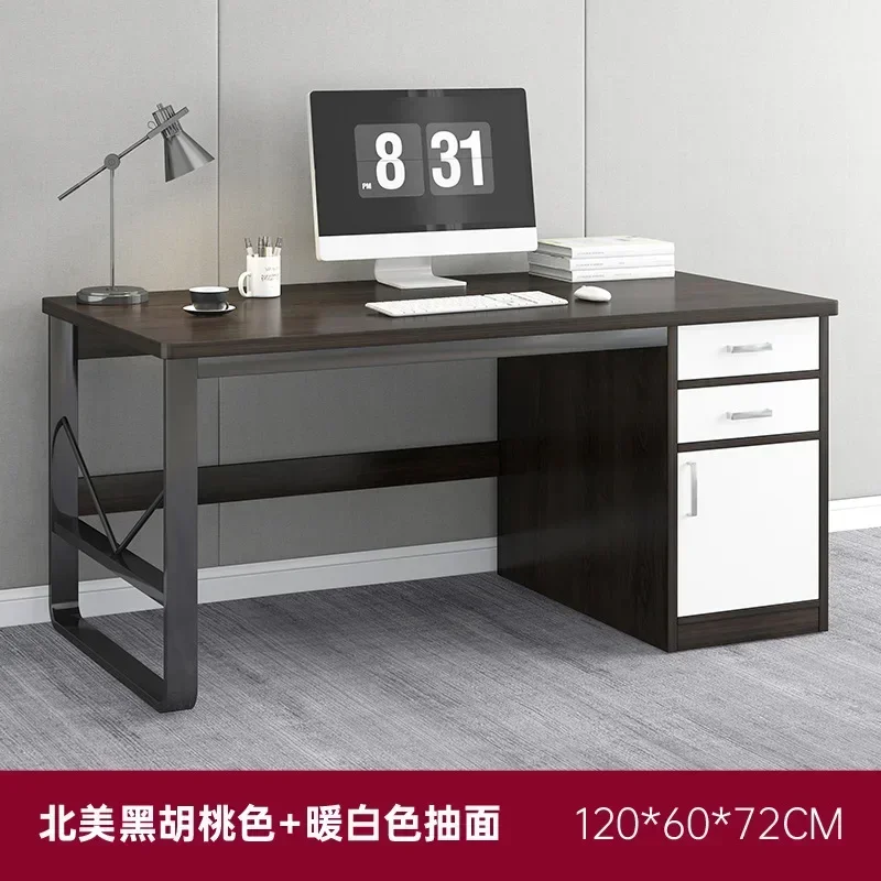 Computer Workbench Office Desk Table Bedroom Storages Simplicity Office Desks Drawers Multiple Laptop Escritorios Work Furniture