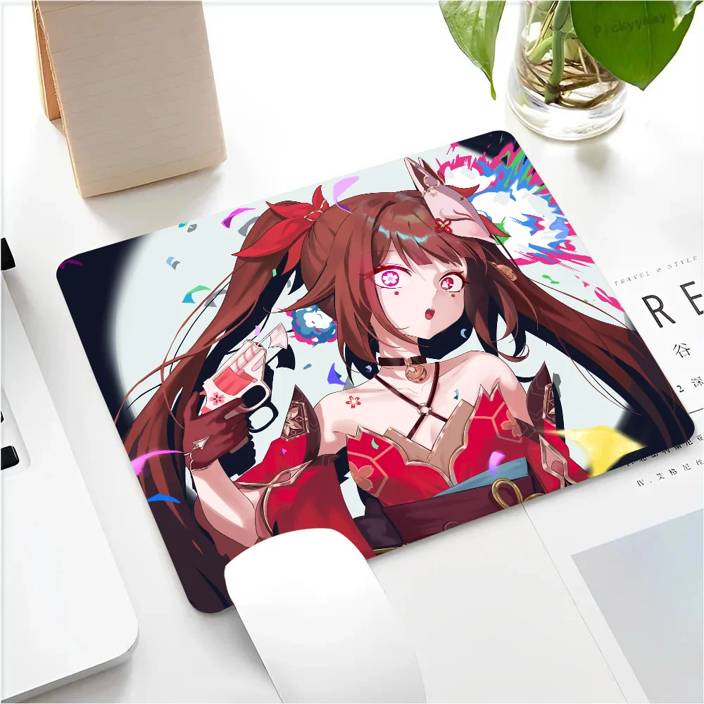 Sparkle Honkai Star Rail Mousepad Small LockEdge Mouse Pad per giocatori Computer Desk Pad gomma antiscivolo