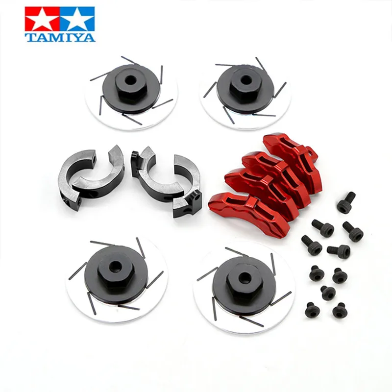 Metal 12mm Wheel Hex Adapter Brake Disc Caliper for Tamiya CC02 CC-02 1/10 RC Crawler Car Upgrade Parts