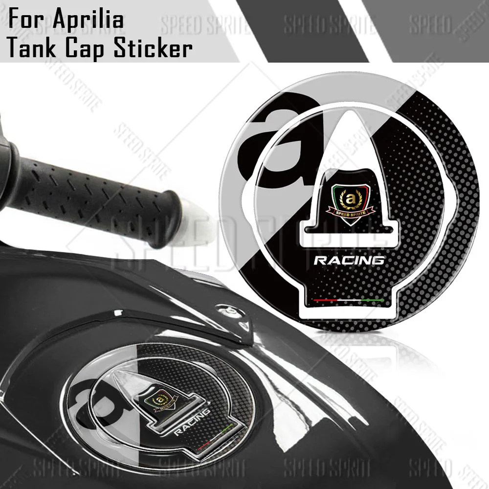 For Aprilia 3D Motorcycle Fuel Tank Cap Sticker Protection Decals RSV4 Tuono V4 1100 Factory Caponord1200