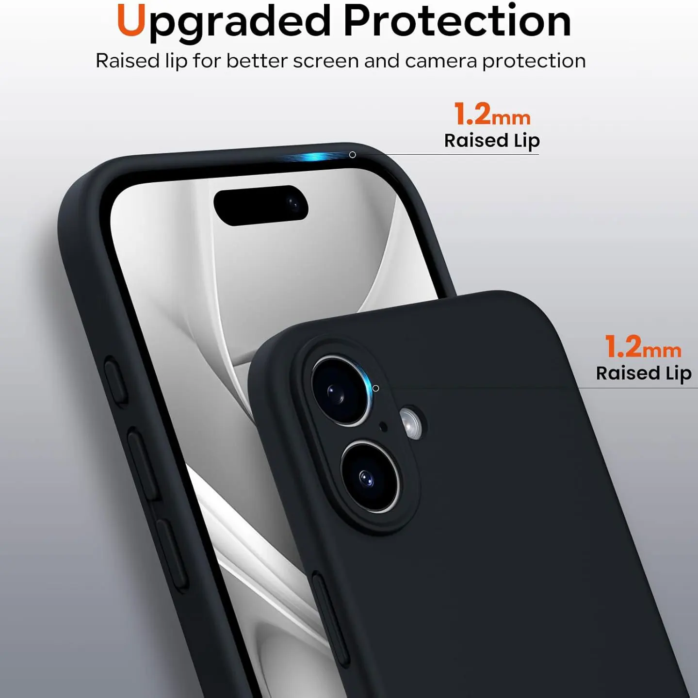 Luxury Liquid Silicone Shockproof Case for iPhone 11 12 13 14 15 16  Pro Max 7 8 6 Plus X XS XR Max Mini Back Soft Cover Funda