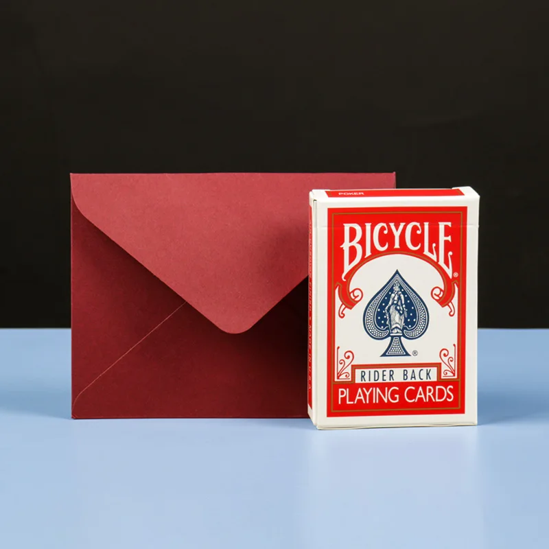 

Коробка для карточек-конвертов для карты крупным планом, волшебный реквизит, производительность, фокусник, иллюзии, трюки, фокусы