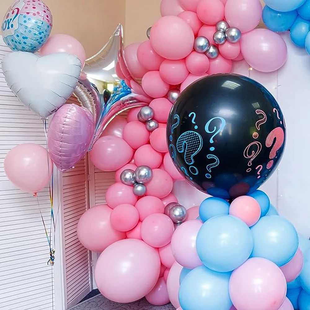 بالونات الباستيل لتزيين حفلات أعياد الميلاد والرمال ، استحمام الطفل ، استحمام الطفل ، كاكي الكاكاو ، وردي أزرق عتيق #5