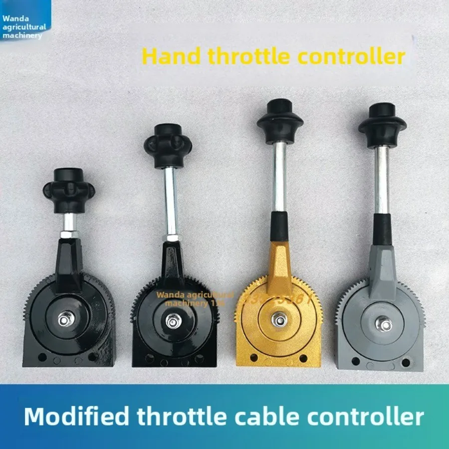 Excavator truck sprinkler generator marine diesel engine refitted fixed speed manual throttle cable controller