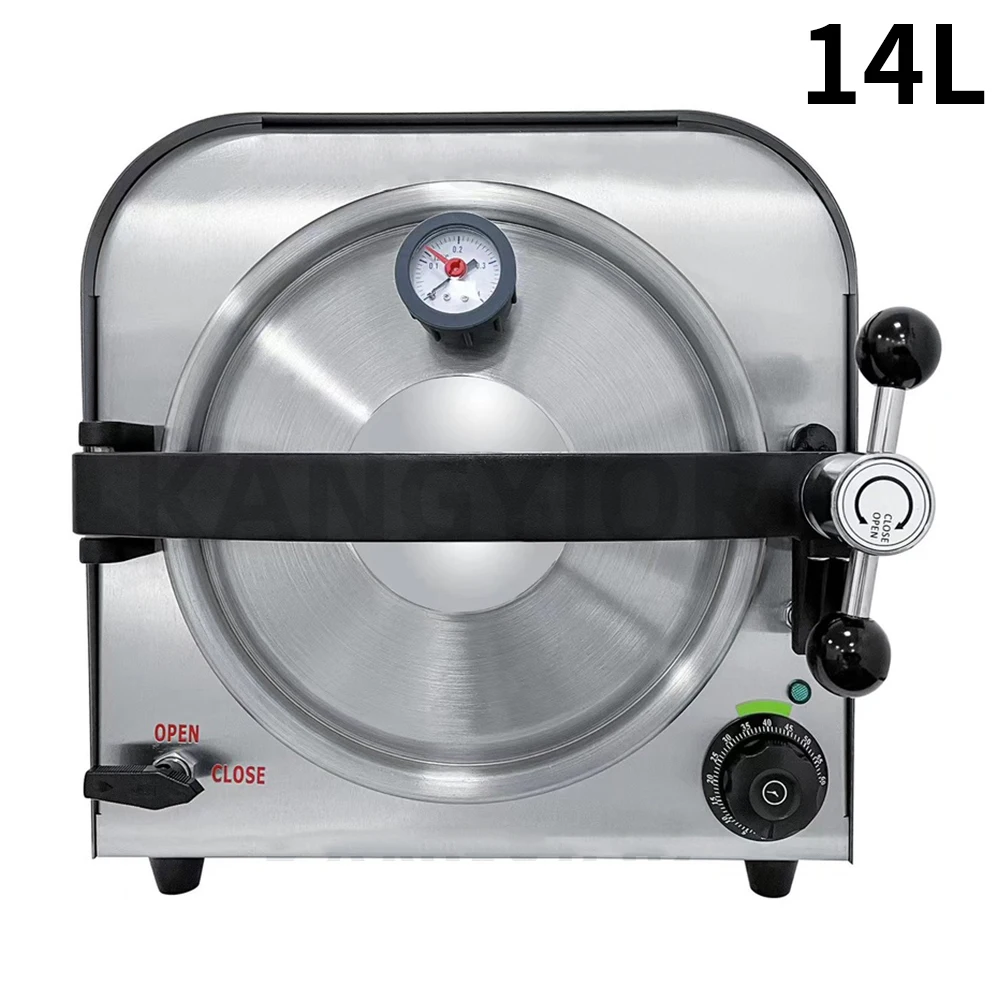 18L Dental Autoclave Vertical Sterilizer Portable Sterilizing Tool Manicure Tool Dry Heat Sterilizer In RU Warehouse