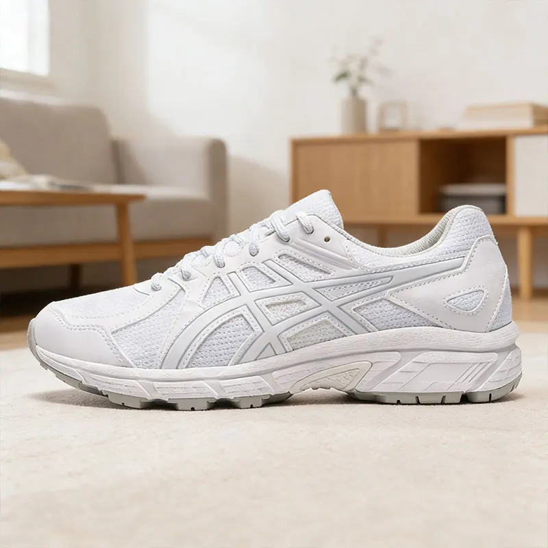 

Мужская обувь Asics Jog 100t, спортивная обувь, дышащая повседневная обувь с низким верхом и амортизацией, обувь для бега 1021A504-100