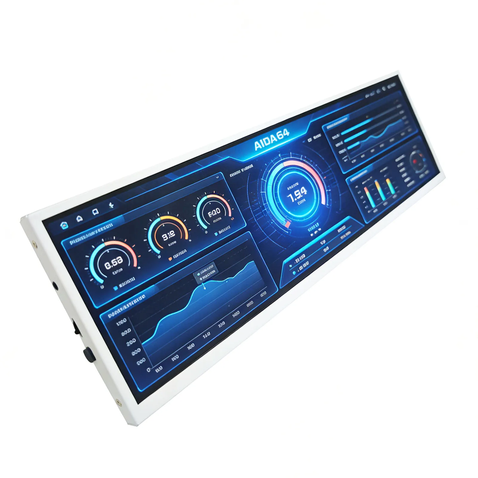 14.5 Inch 2.5K Touch Bar Monitor 2560x720 IPS Portable Touch Screen 10-Point Touch 60Hz USB-C