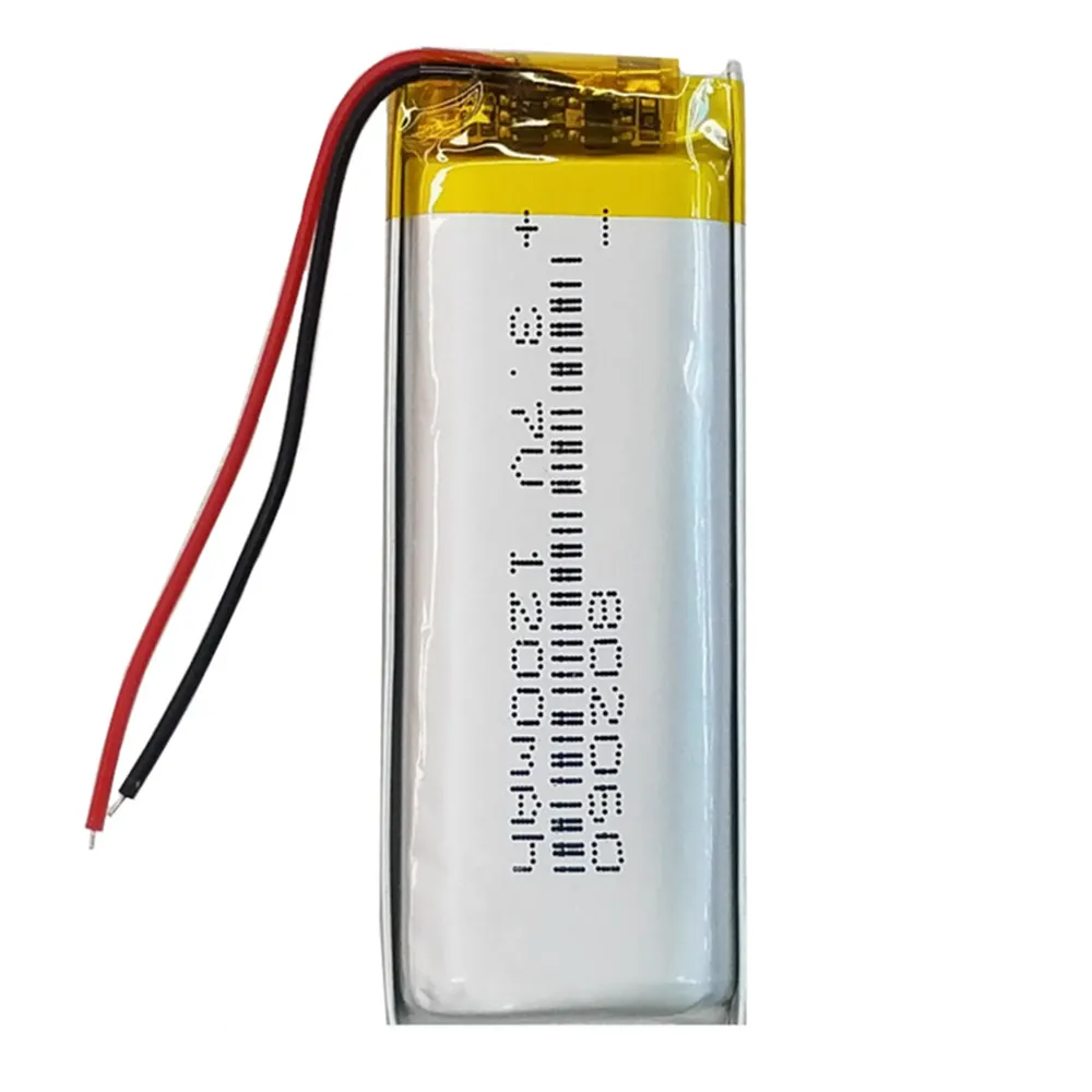 802060 3,7 В 1200 мАч литий-полимерная аккумуляторная батарея LiPo для MP3 MP4 GPS DVD видеоигр PAD электронные книги планшетный ПК ноутбук