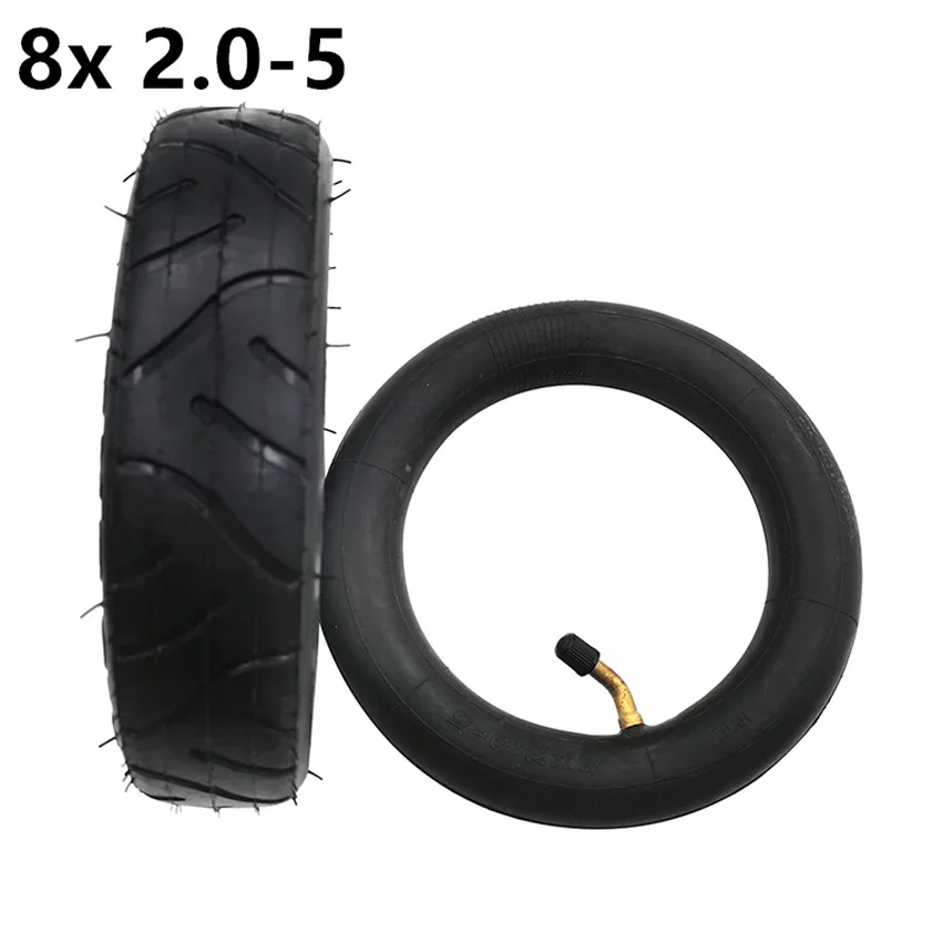 Good Reputation 8 Inch Pneumatic Tire 8X2.0-5 8x2.00-5 Inner Tube and Tyre for Electric Scooter Baby Trolley Motorcycle Part