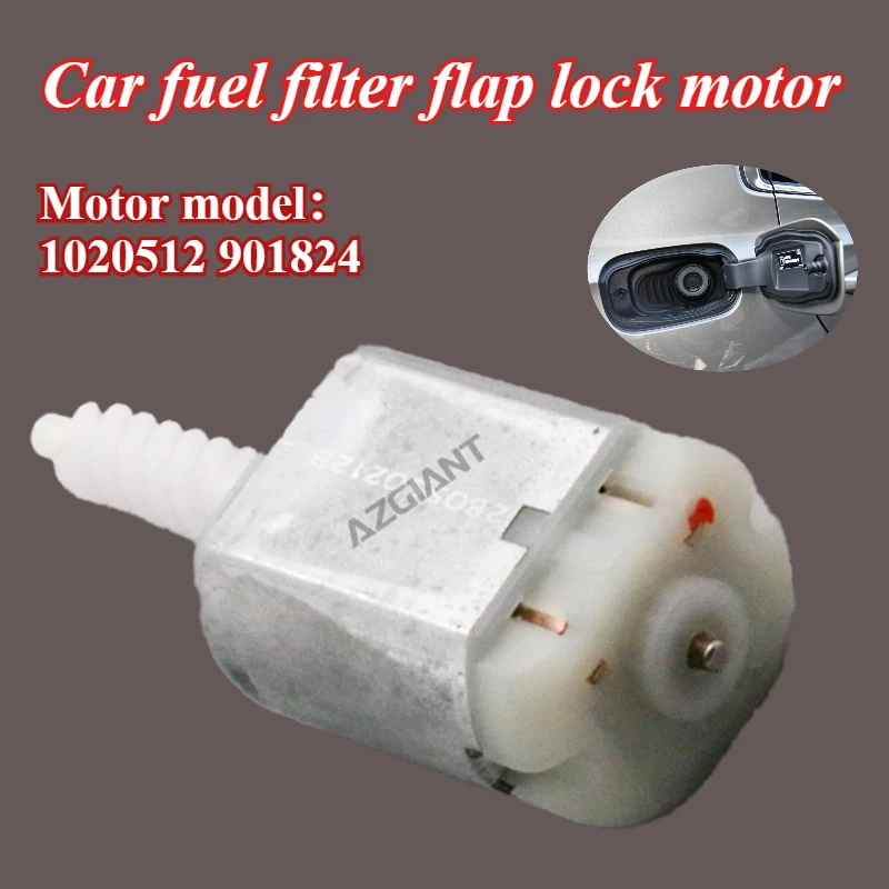 

AZGIANT 1020512 901824 Car fuel filter flap lock motor for Hyundai Azera 2012-2017 Kia Sorento L4 2.4L 2016-2020 wear resistant