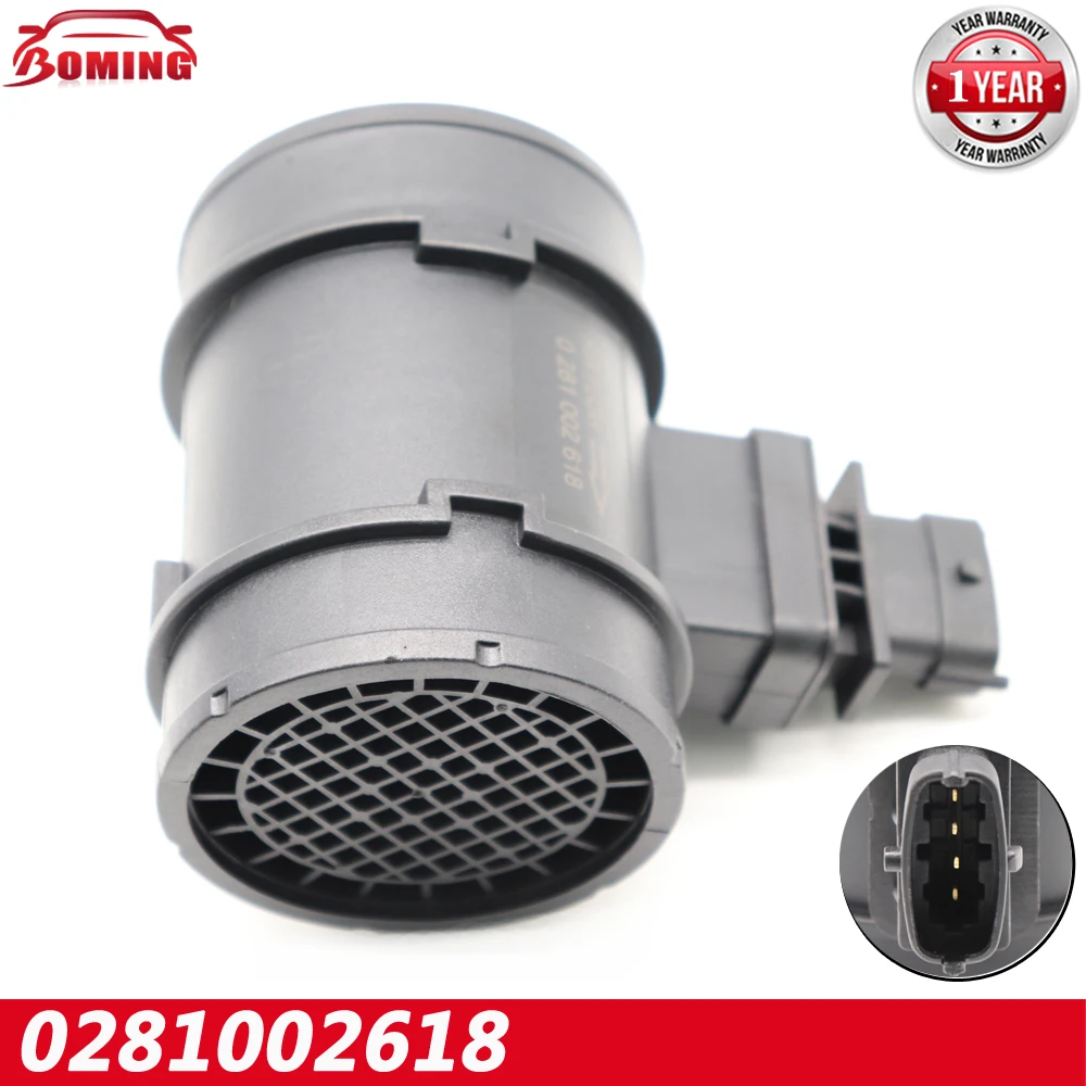 

Mass Air Flow Meter Sensor 0281002618 for Saab 9-3 9-5 for Suzuki Lancia Alfa for Chevrolet Fiat Vauxhall Opel Astra 55350048