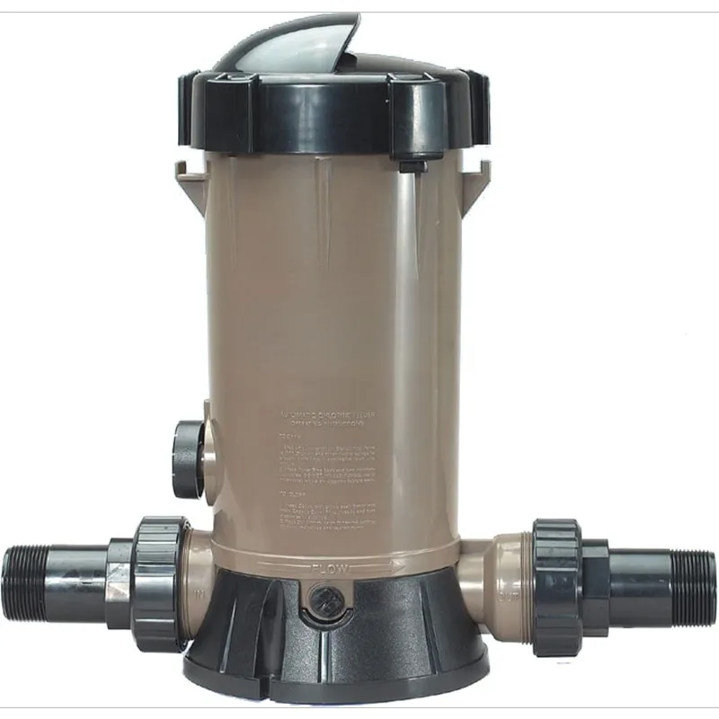 

8750 Super Premium In-Line Automatic Chlorine Feeder Chlorinator Adjustable Output 9.0 Lbs Capacity | Uni