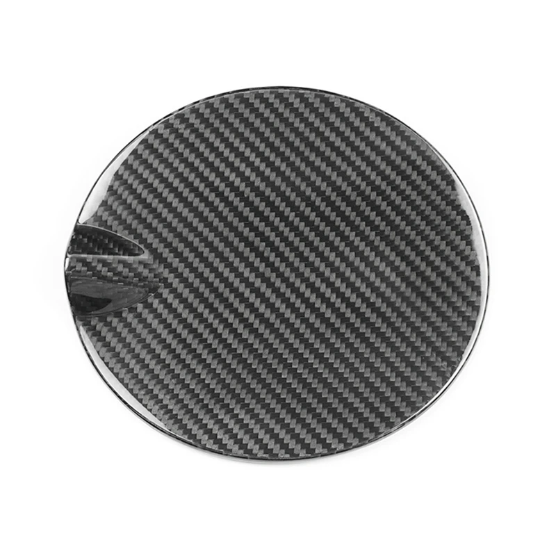 

Real Carbon Fibre Car Exterior Gas Oil Fuel Tank Cap Cover Trim Stickers For Fiat 500 2012-2019 Car Accessories