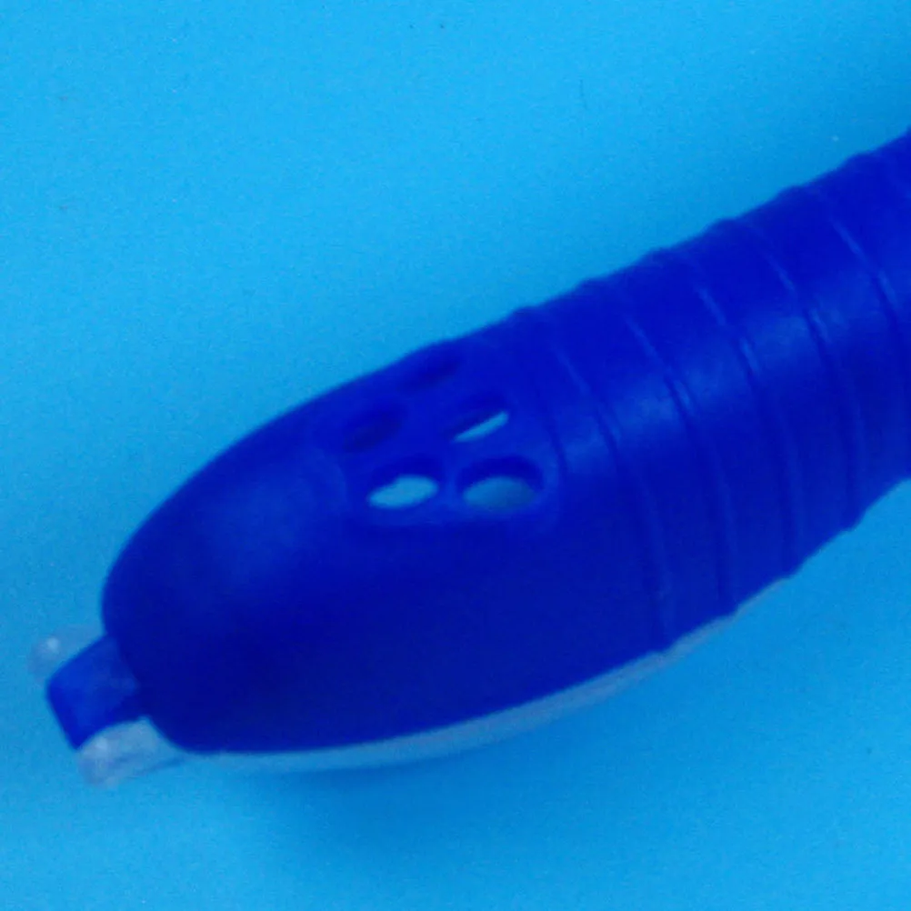 

Travel Toothbrush Foldable Design with Protective Cover Disposable Hygienic Brush for Camping and Commuting Blue