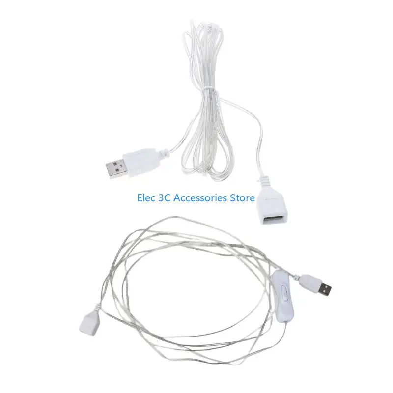 Y51A 3.0M 9.84ft USB Extension Cable USB Male to Female 480mbps Extension Cord