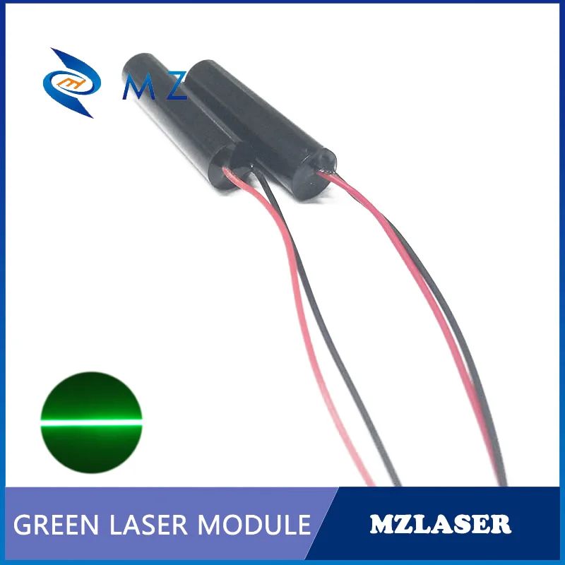 520nm 10 mw 110 gradi linea verde modulo laser a bassa temperatura di lavoro a basso consumo di energia industriale APC guidato laser