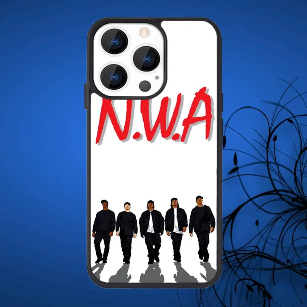 N-NWA Rap Handyhülle für iPhone 17,16,15,14,13,12,11,Plus,Pro,Max Mini Magsafe magnetisches kabelloses Laden