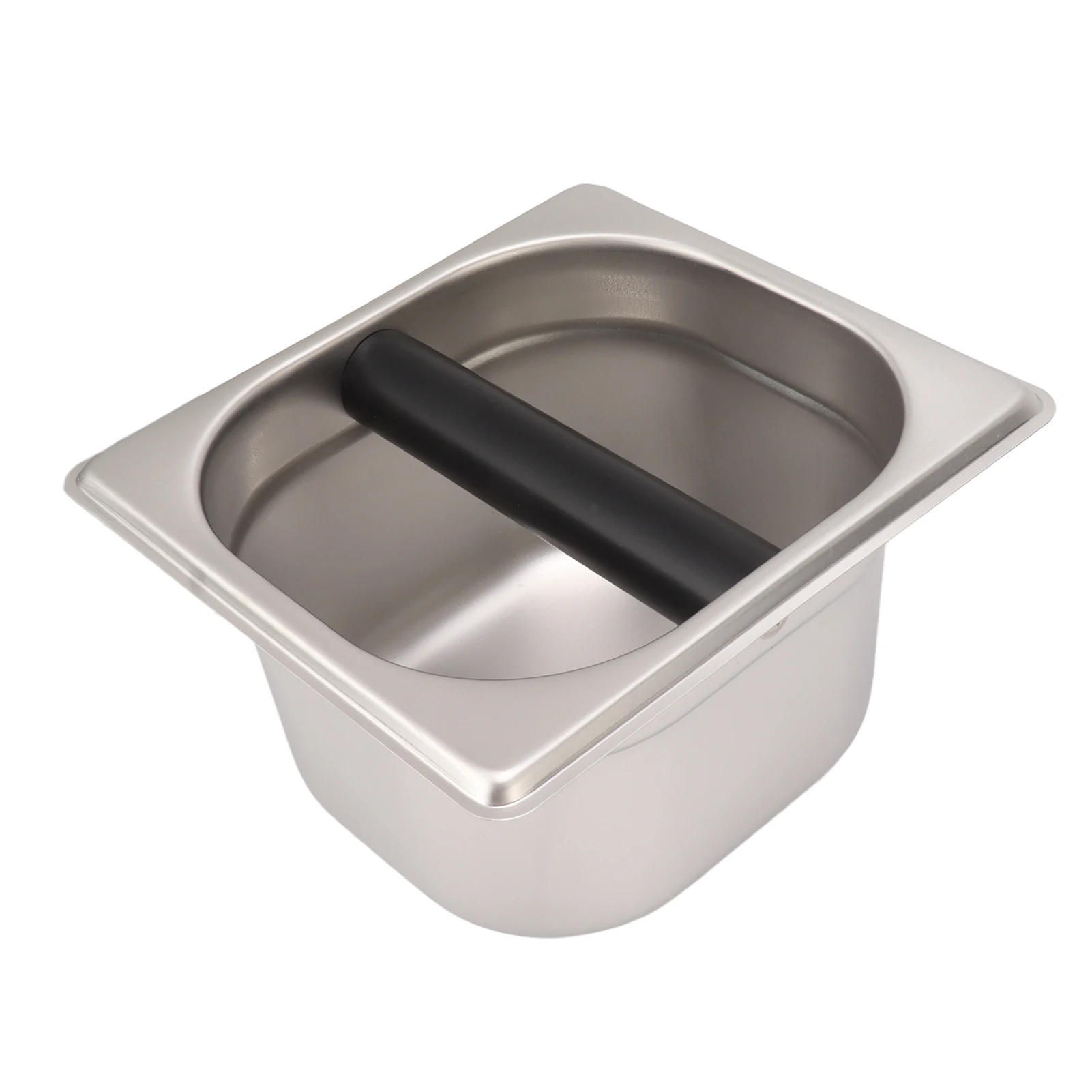 Coffee Knock Box Espresso Dump Bin for Barista Coffee Grind Anti-slip Espresso Dump Bin Grind Waste Bin Coffee Grounds Bucket view 5