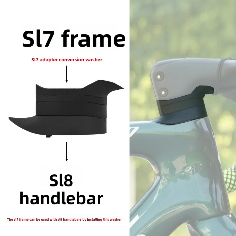 

Комплекты разъемных прокладок для шайбы руля, дорожный велосипед SL8, адаптер для руля, проставки, аксессуары для SL7