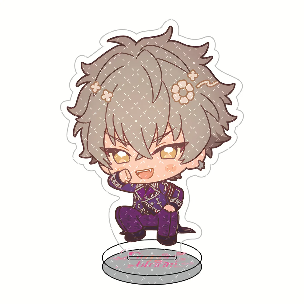 Ensemble Stars 10cm Acrylic Stand Figures Keychain Chibi Idol Anime Desktop Tabletop Decor Ornament Otaku Collectible Gift