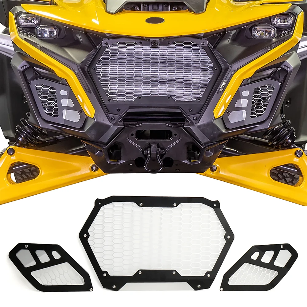 Utv Zubehör Halterung ssatz Kühlergrill fahren Front grill Kit für Can-Am Maverick R Maverick R 2024 für Can Am Maverick R 2025 ﻿