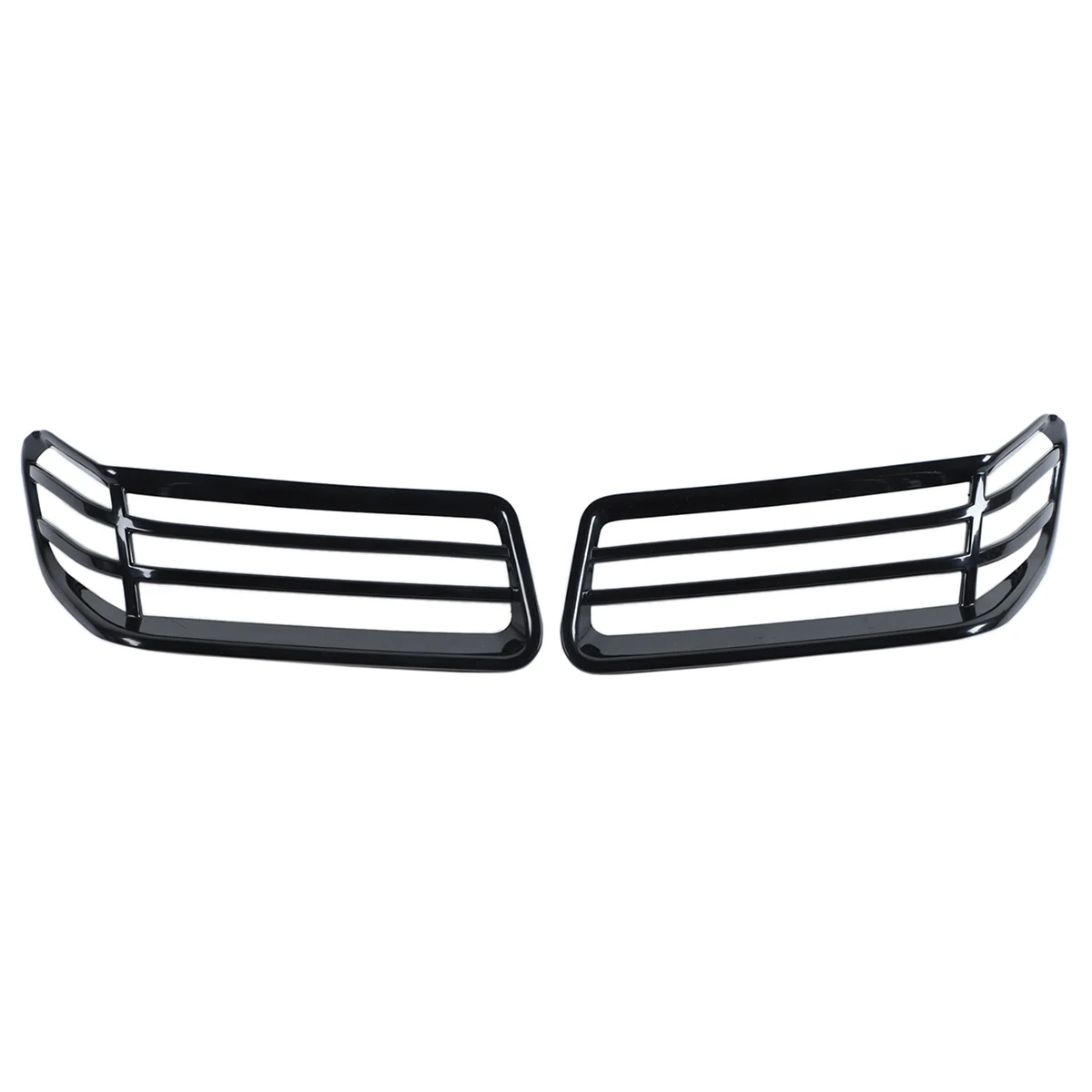 Car Wheel Eyebrow Light Lamp Cover Guards Protector Trim for Jeep Wrangler JL JLU Gladiator JT 2018-2023 Exterior Accessories
