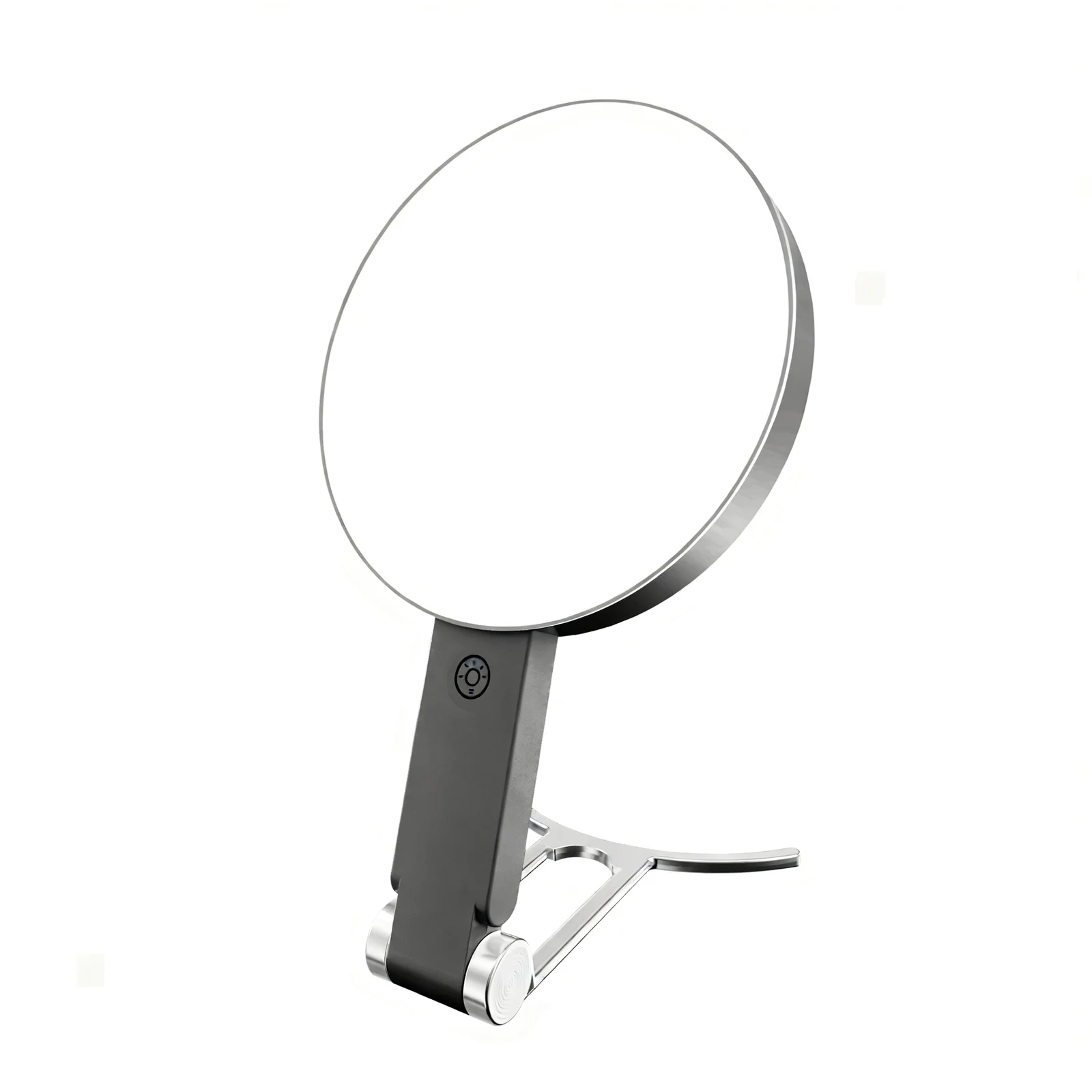 Three Usage Modes Versatile Led Makeup Mirror Handheld Mirror Travel Rechargeable