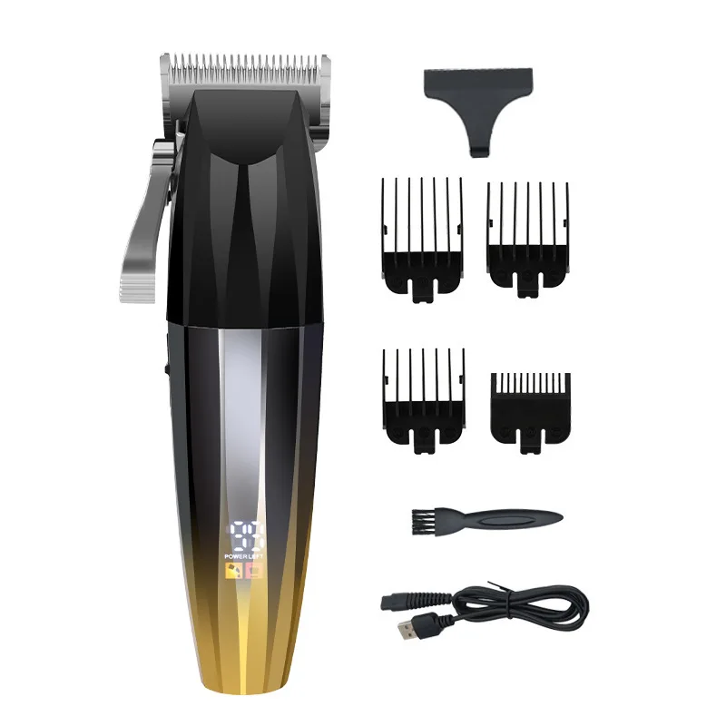 New men's hair clipper salon high-power electric clippers home self-assistant power fader oil head clippers