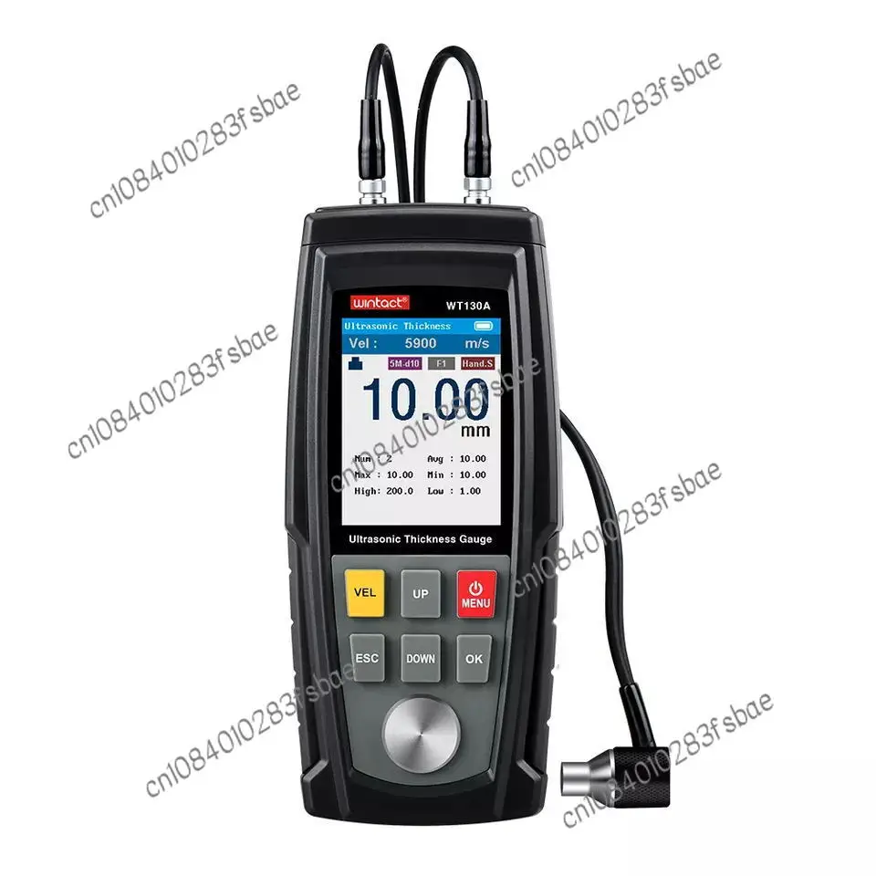 Wintact Wt130a Ultrasonic Thickness Gauge Battery Digital Width Measuring Instrument Ultrasonic Thickness Gauge