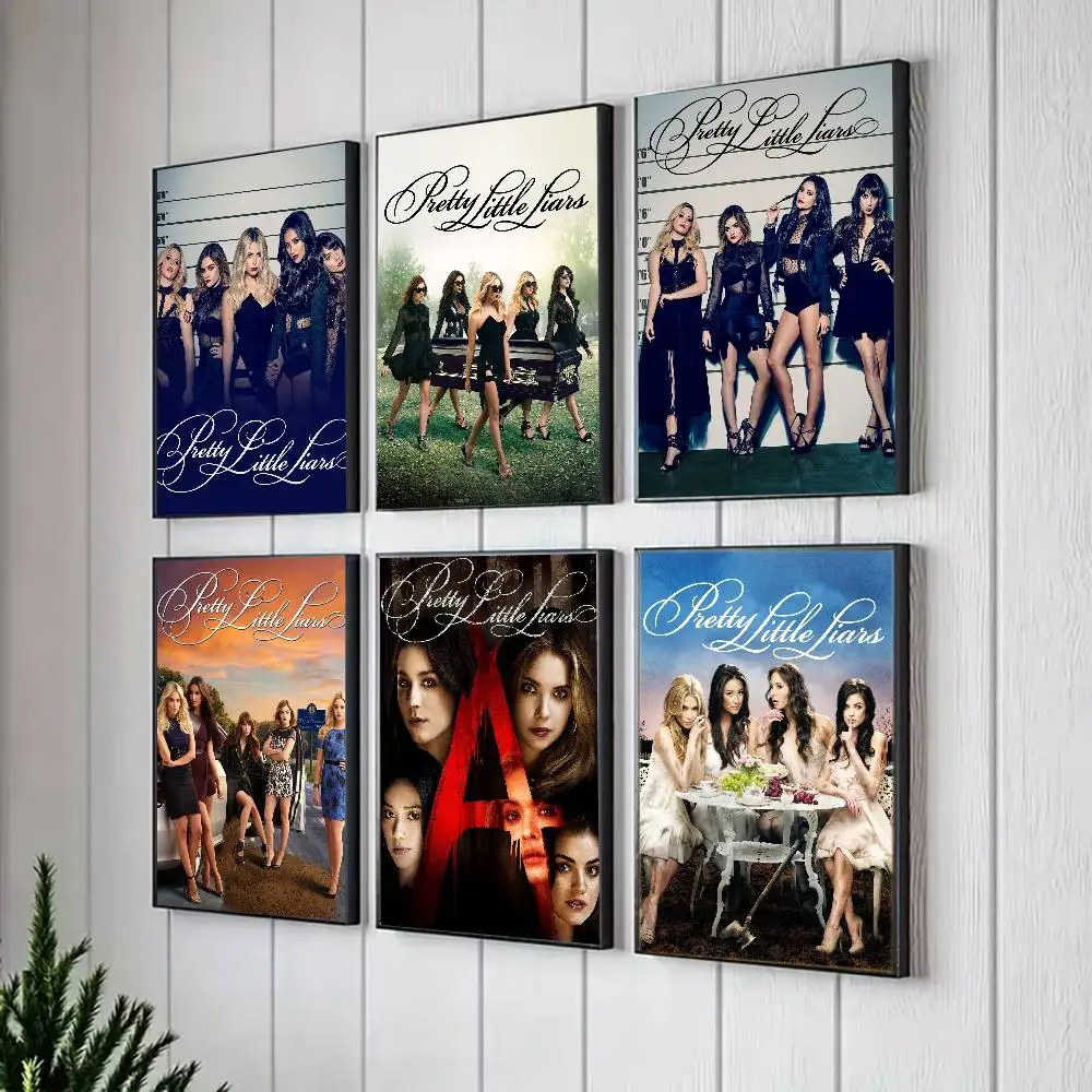 Pôster de Pretty Little Liars para sala de estar, quarto, escritório ou bar, sem moldura, uso interno, arte de parede do quarto.